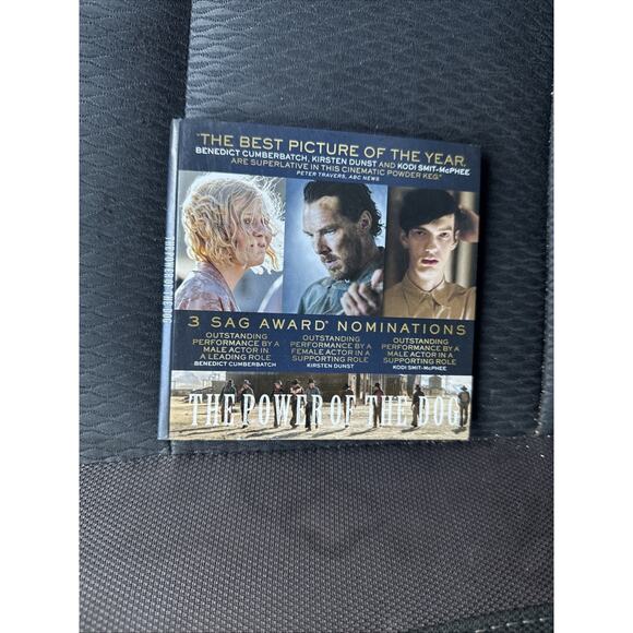 THE POWER OF THE DOG FYC DVD SCREENER NETFLIX 2021 PROMO CUMBERBATCH DUNST MOVIE - Picture 1 of 3